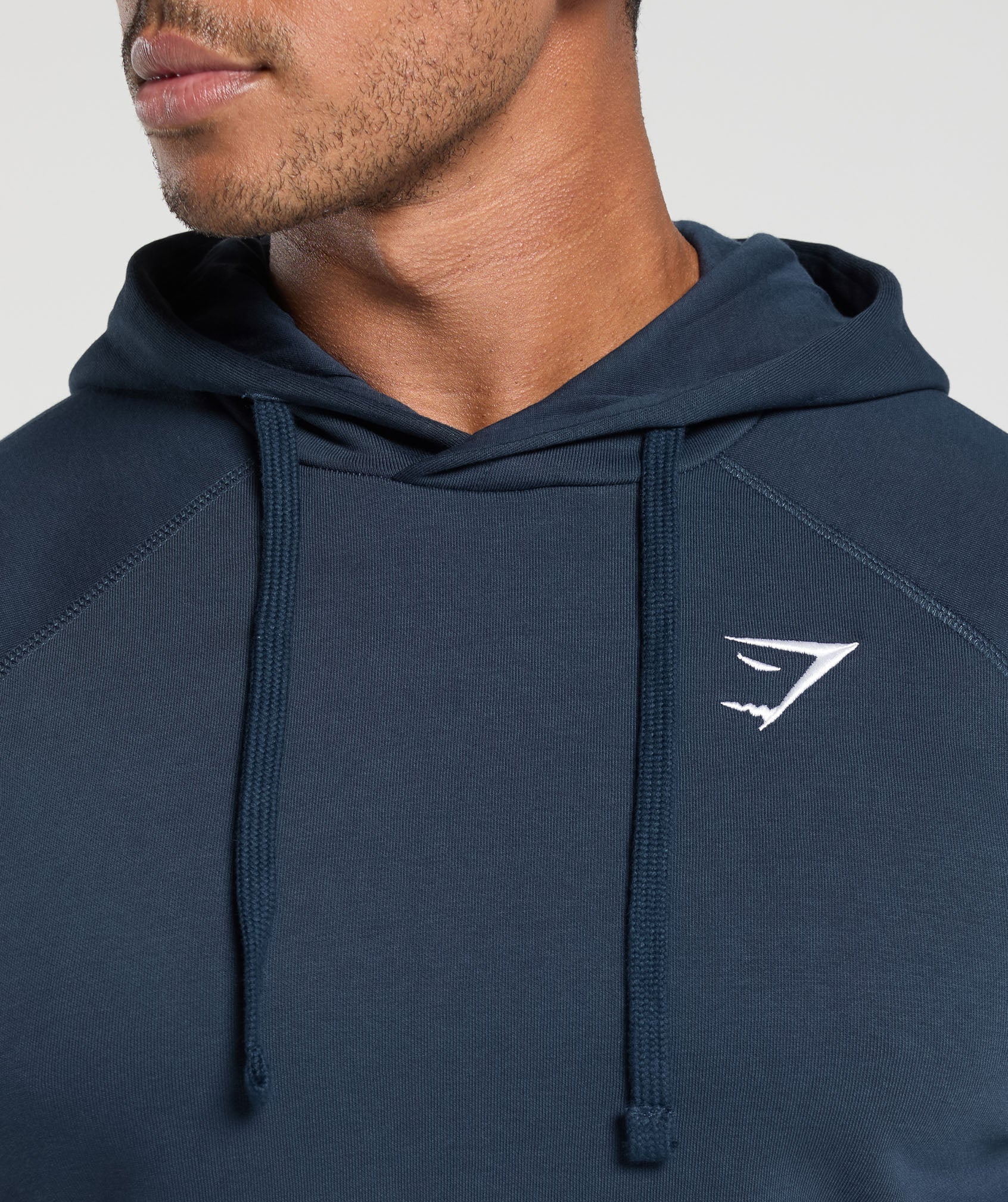 Gymshark Crest Hoodie Navy