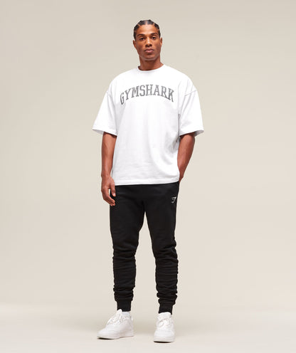Gymshark Crest Tall Joggers Black