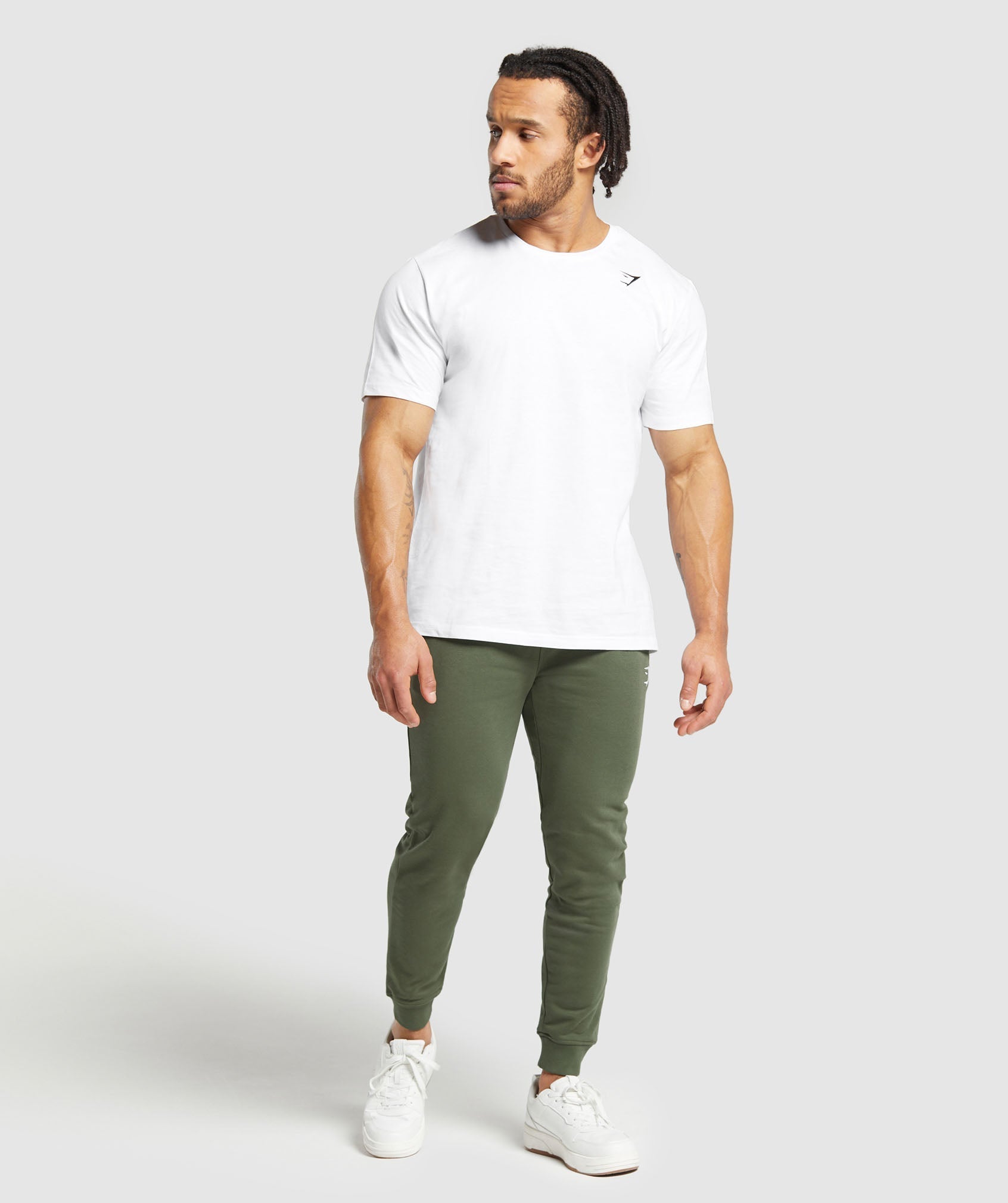 Gymshark Crest Joggers Core Olive