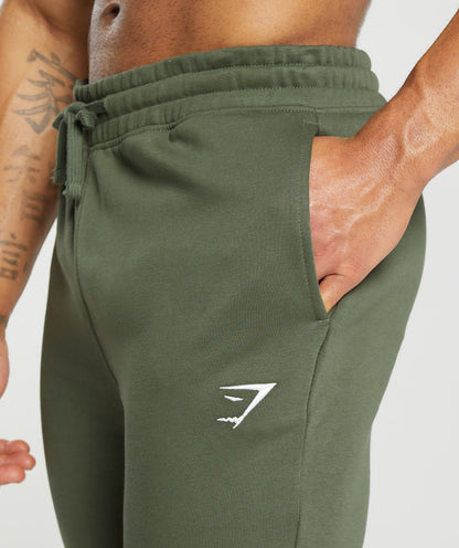 Gymshark Crest Joggers Core Olive