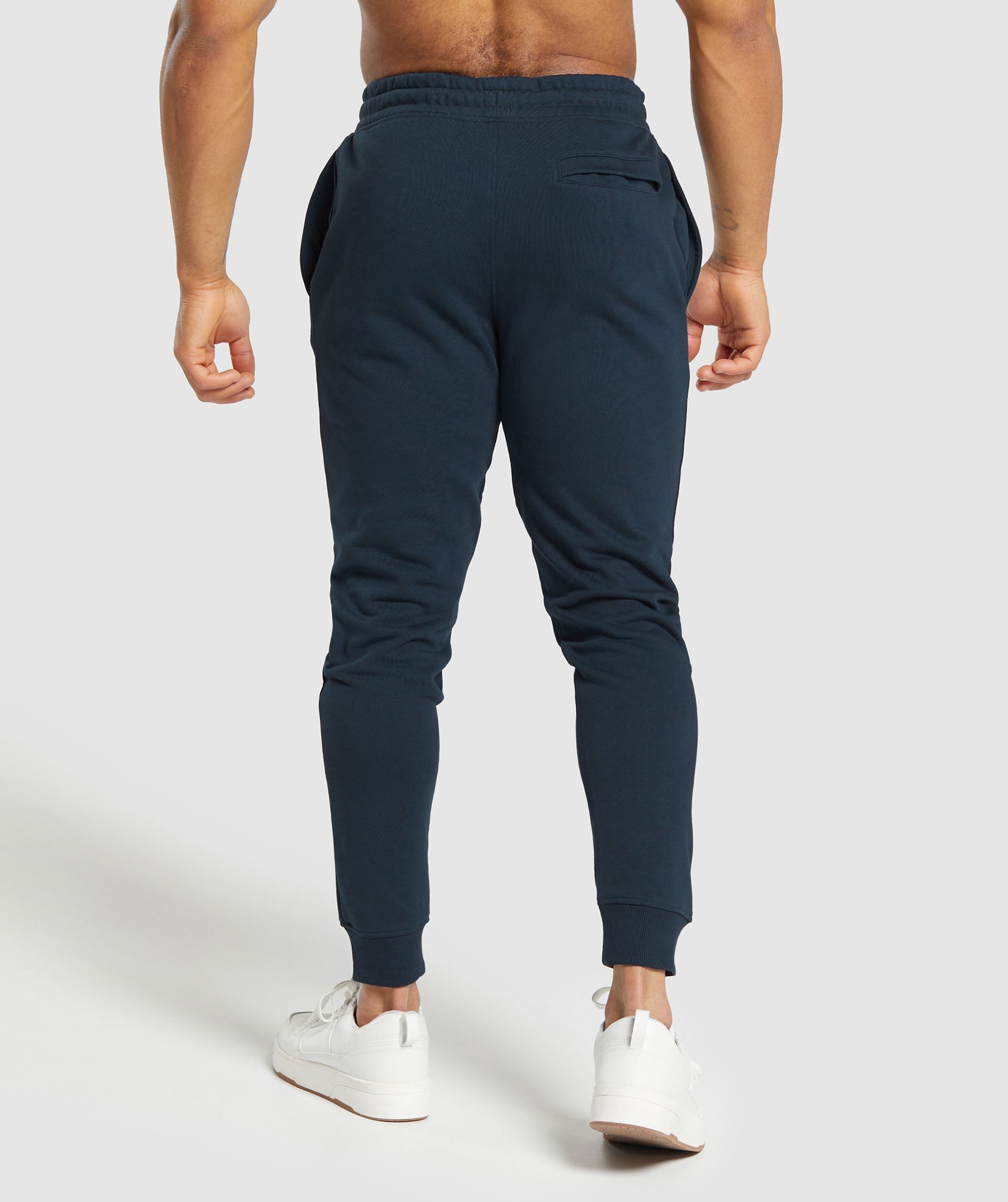 Gymshark Crest Joggers Navy