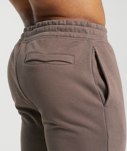 Gymshark Crest Joggers Truffle Brown