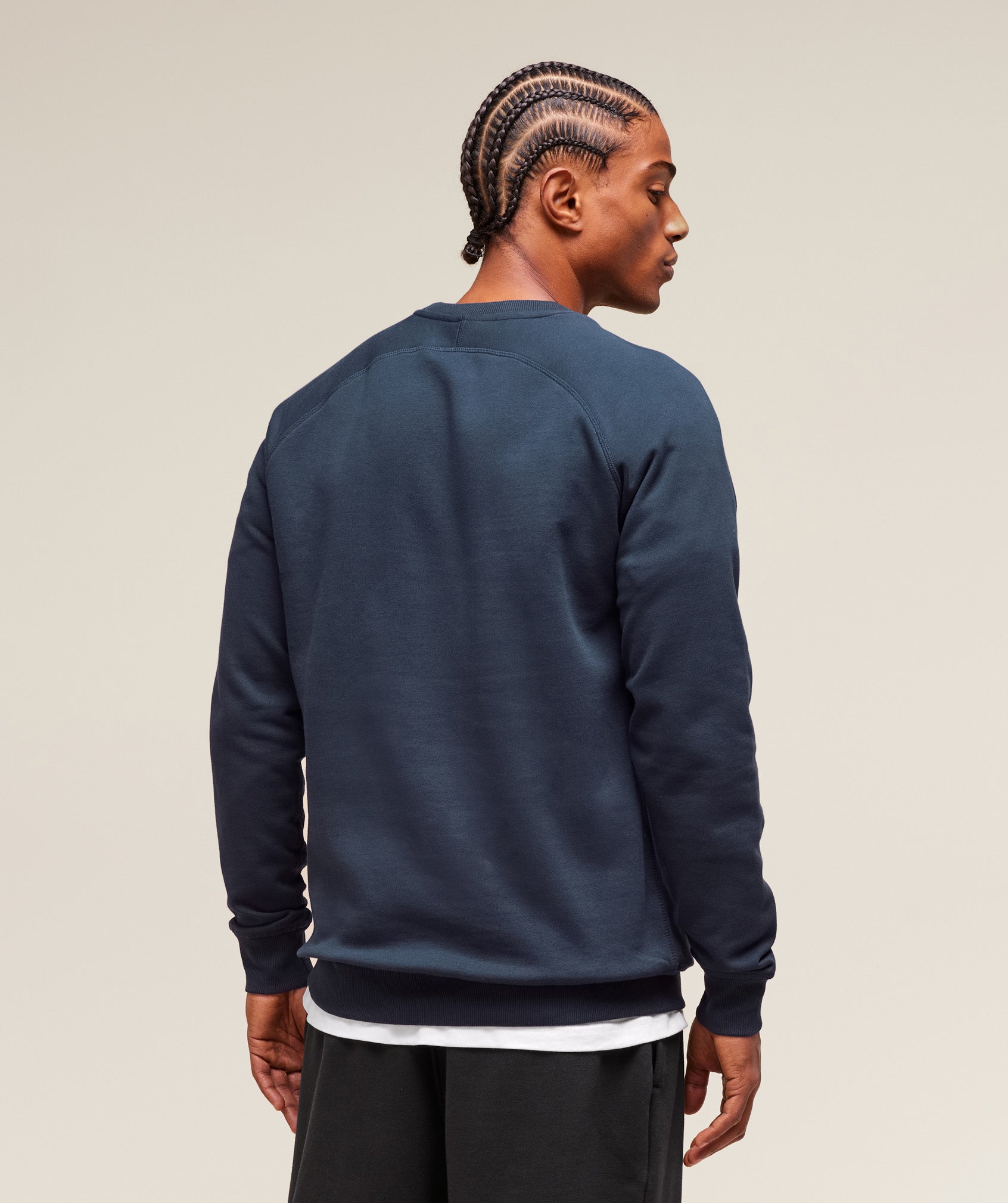 Gymshark Crest Sweatshirt Navy