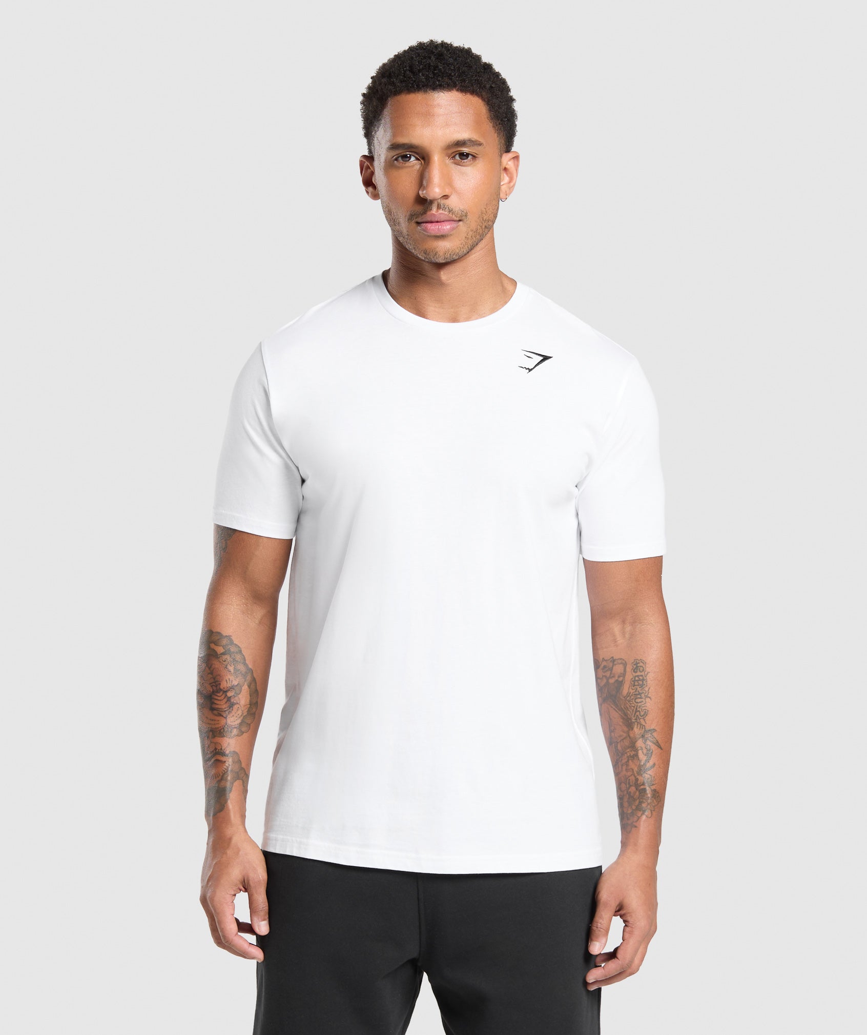Gymshark Crest T-Shirt White