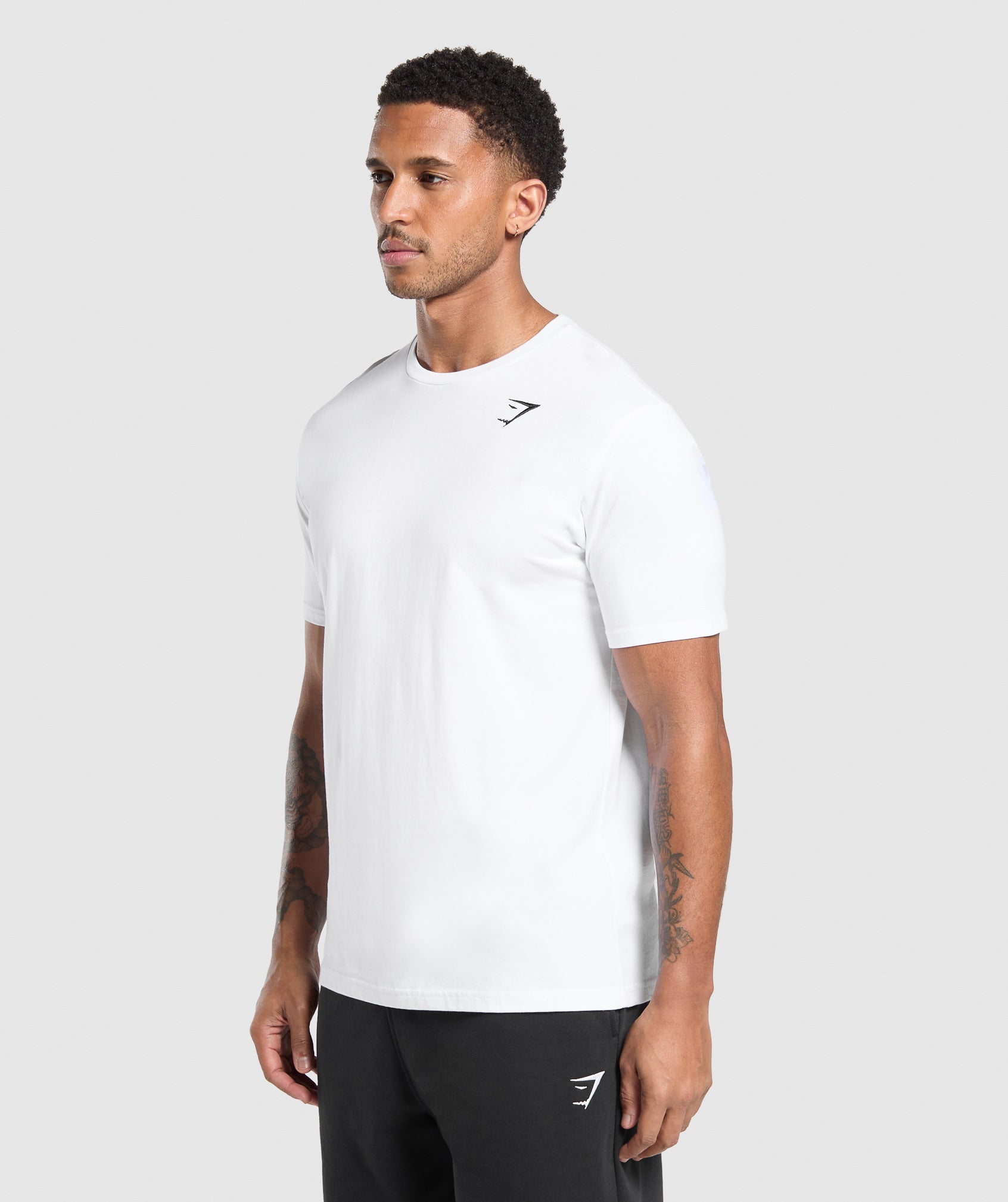 Gymshark Crest T-Shirt White