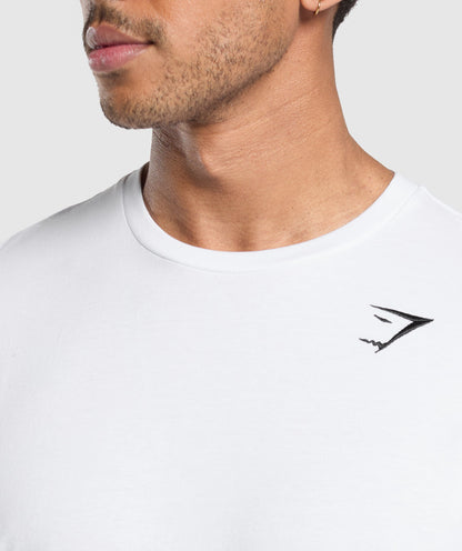 Gymshark Crest T-Shirt White