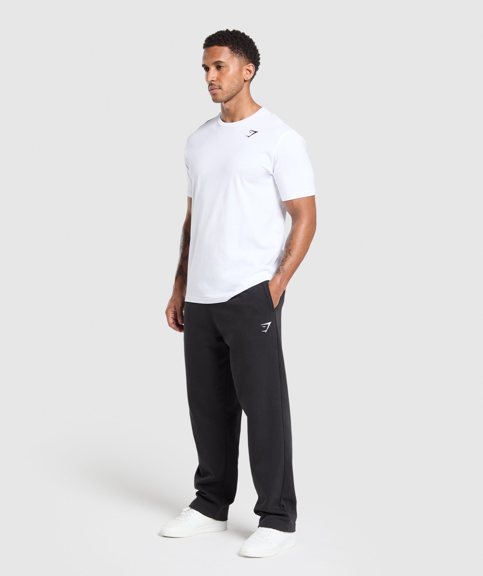 Gymshark Crest T-Shirt White