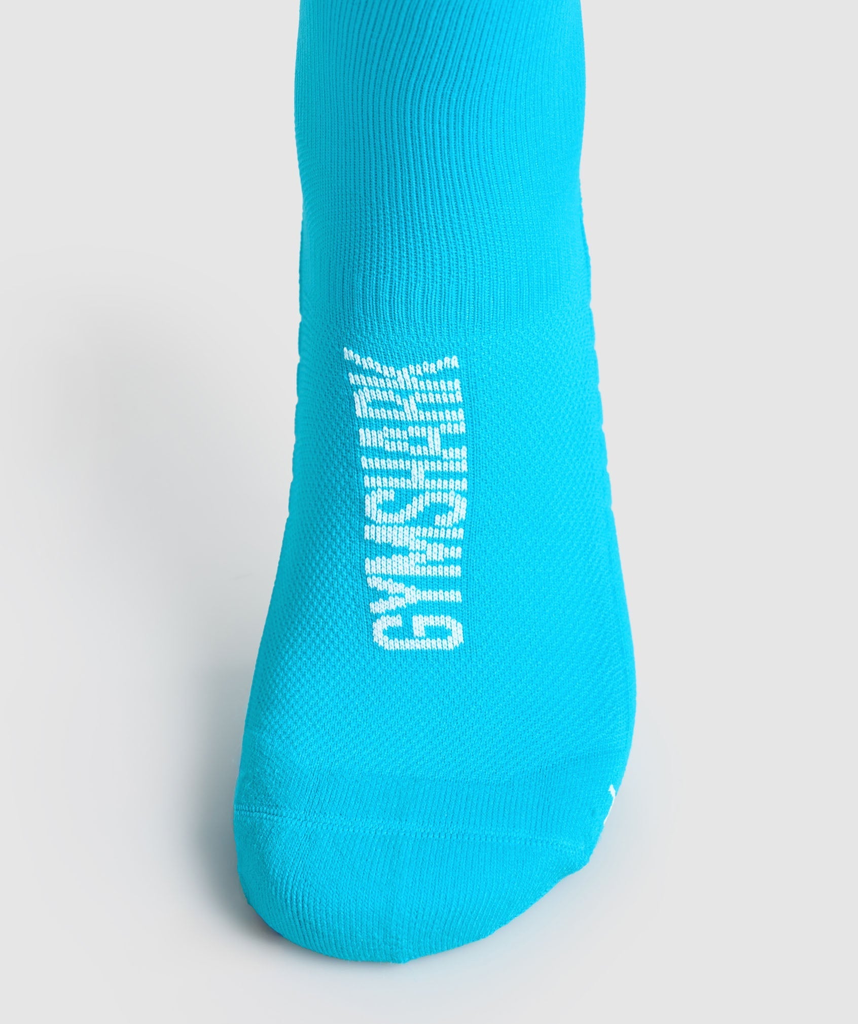 Women's Gymshark Crew Running Socks Brand Blue