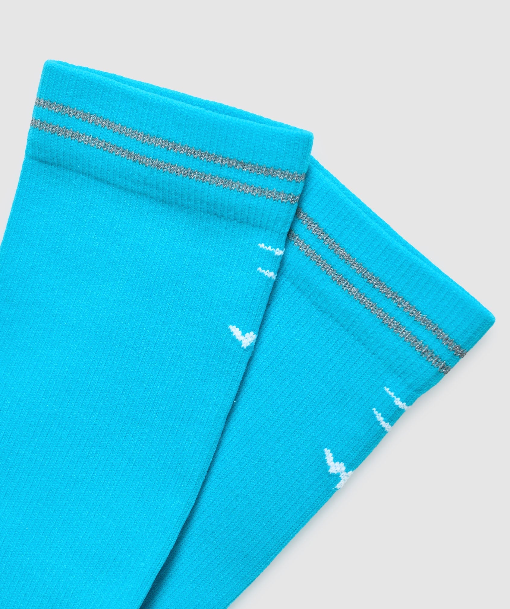 Women's Gymshark Crew Running Socks Brand Blue