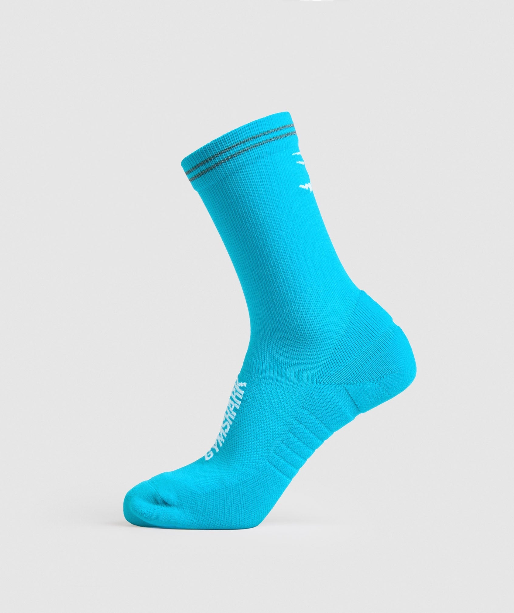 Women's Gymshark Crew Running Socks Brand Blue