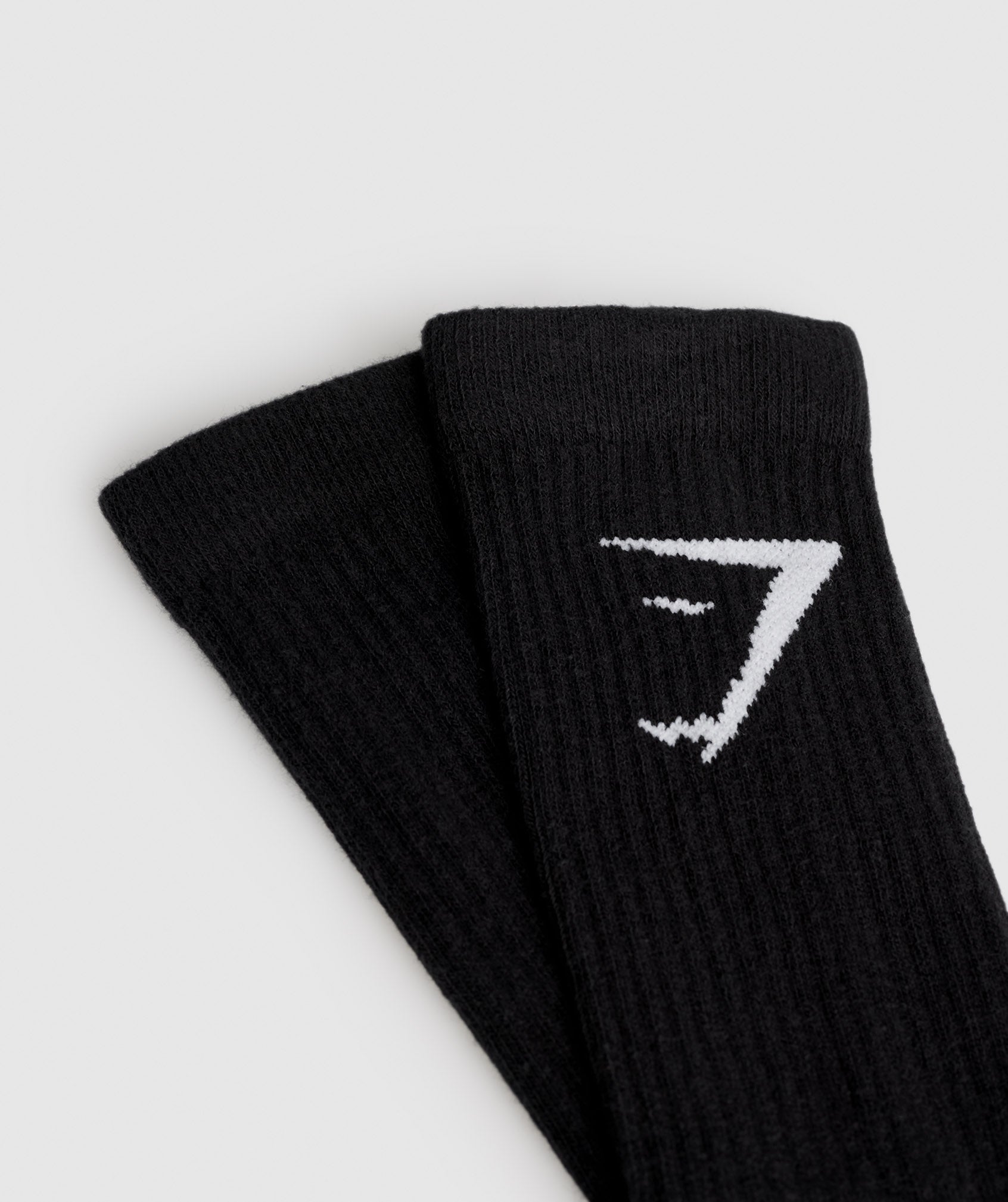 Gymshark Crew Socks 3Pk Black
