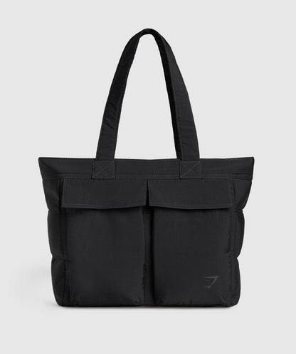 Women's Gymshark Tote Bag Black