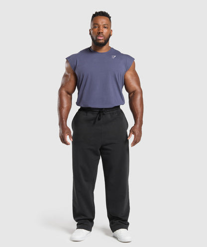 Gymshark Critical Cut Off Tank Weighted Purple