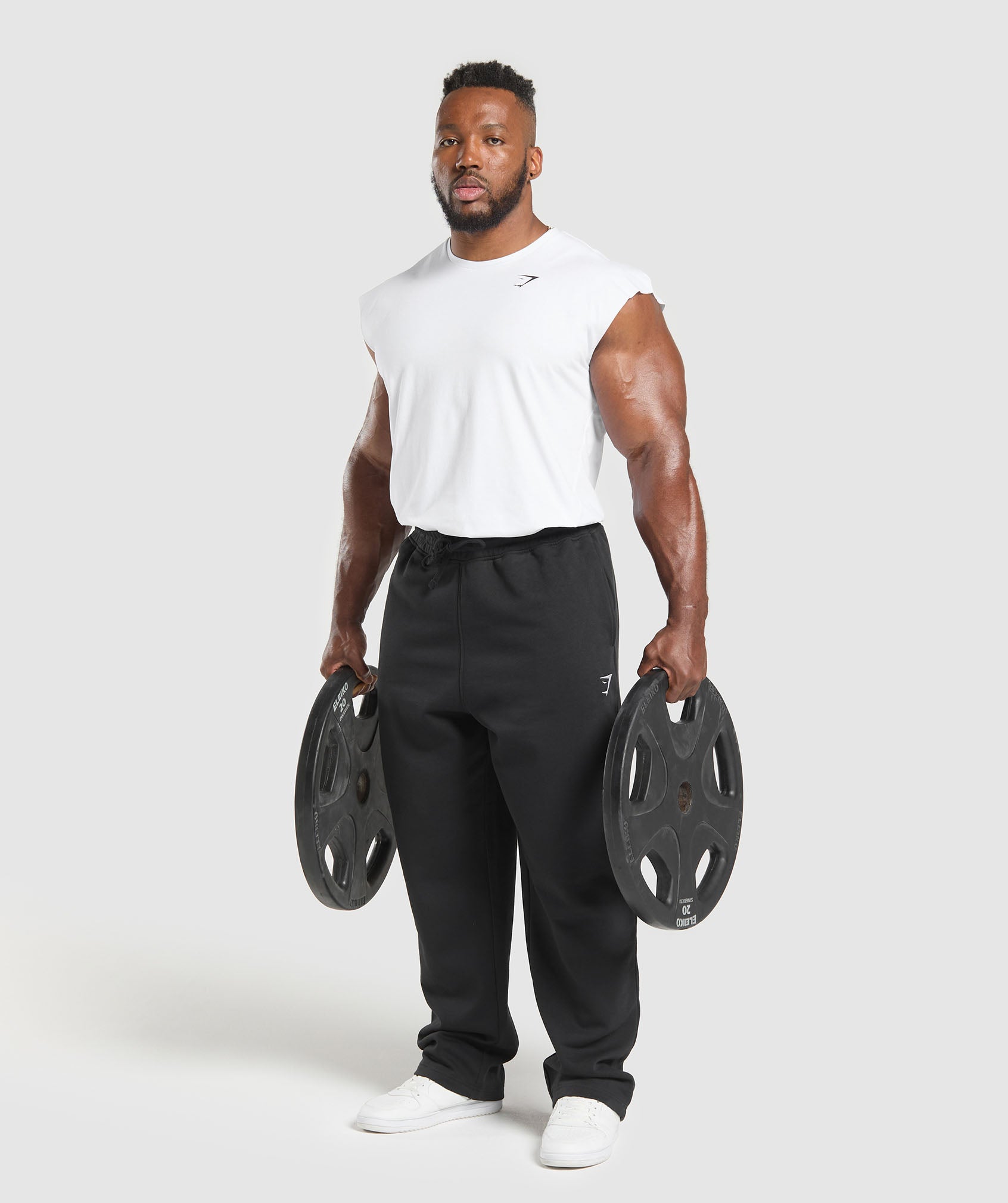 Gymshark Critical Cut Off Tank White