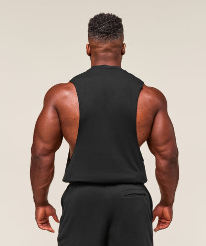 Gymshark Critical Drop Arm Tank Black