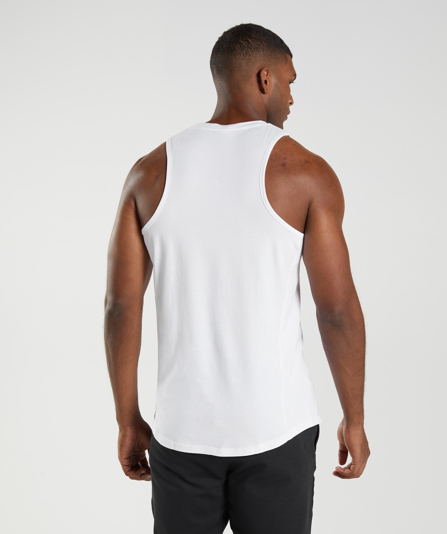 Gymshark React Tank White