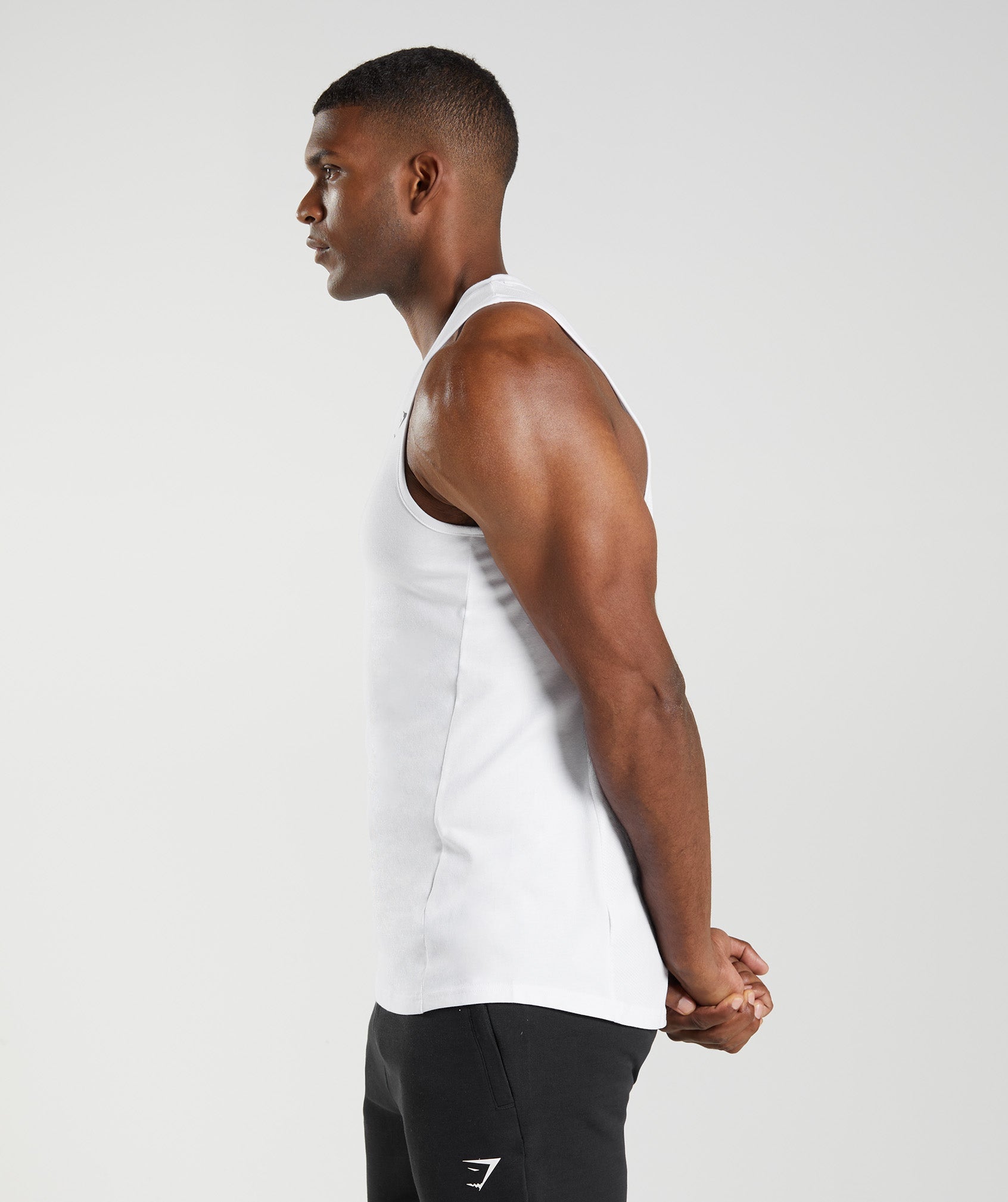Gymshark React Tank White