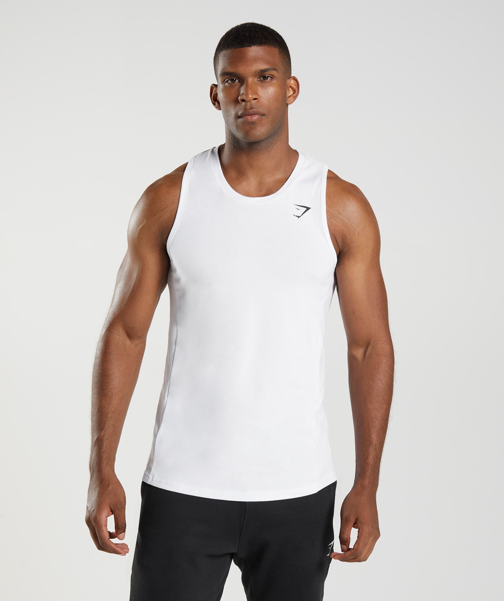 Gymshark React Tank White