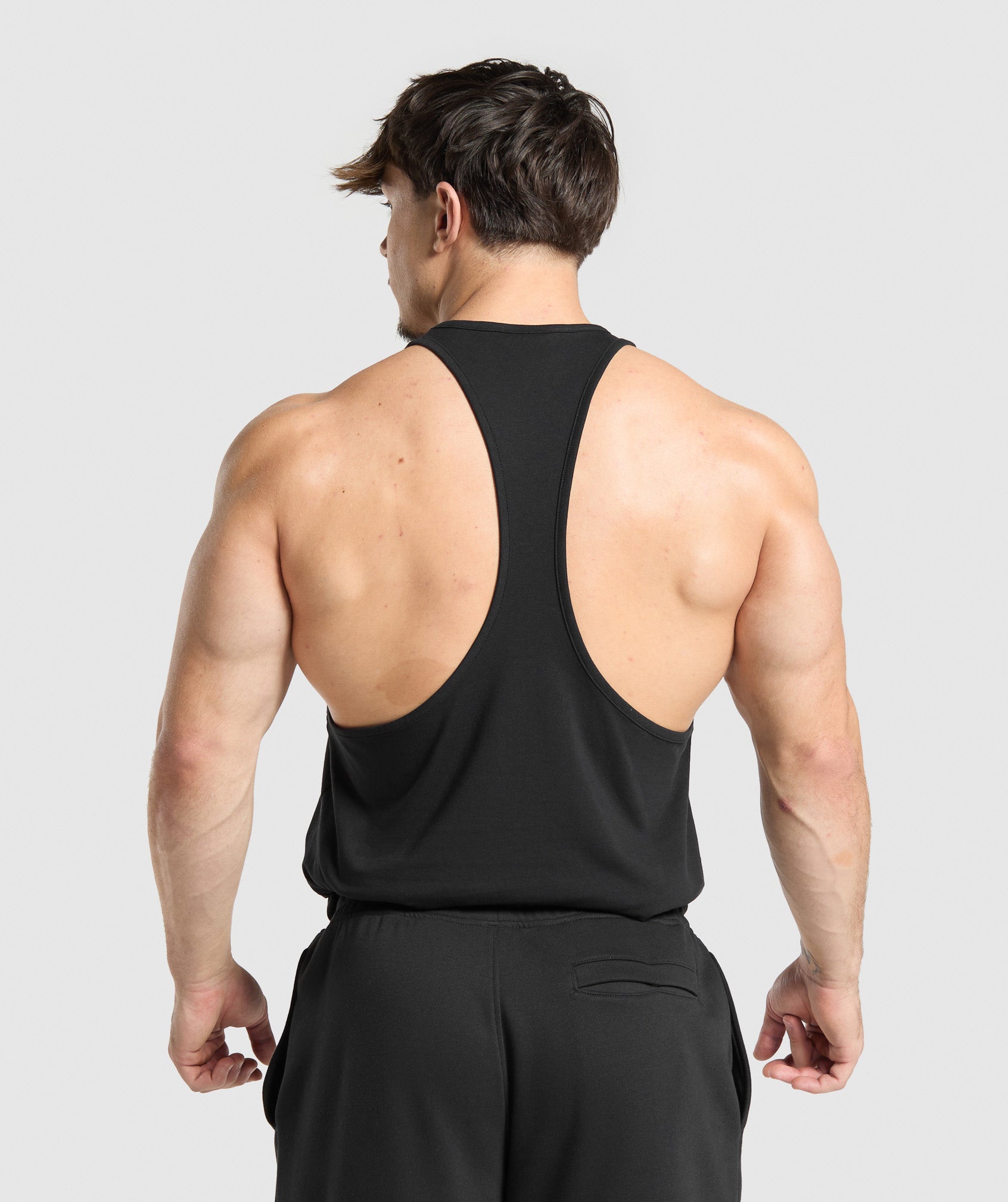Gymshark Critical Stringer Black