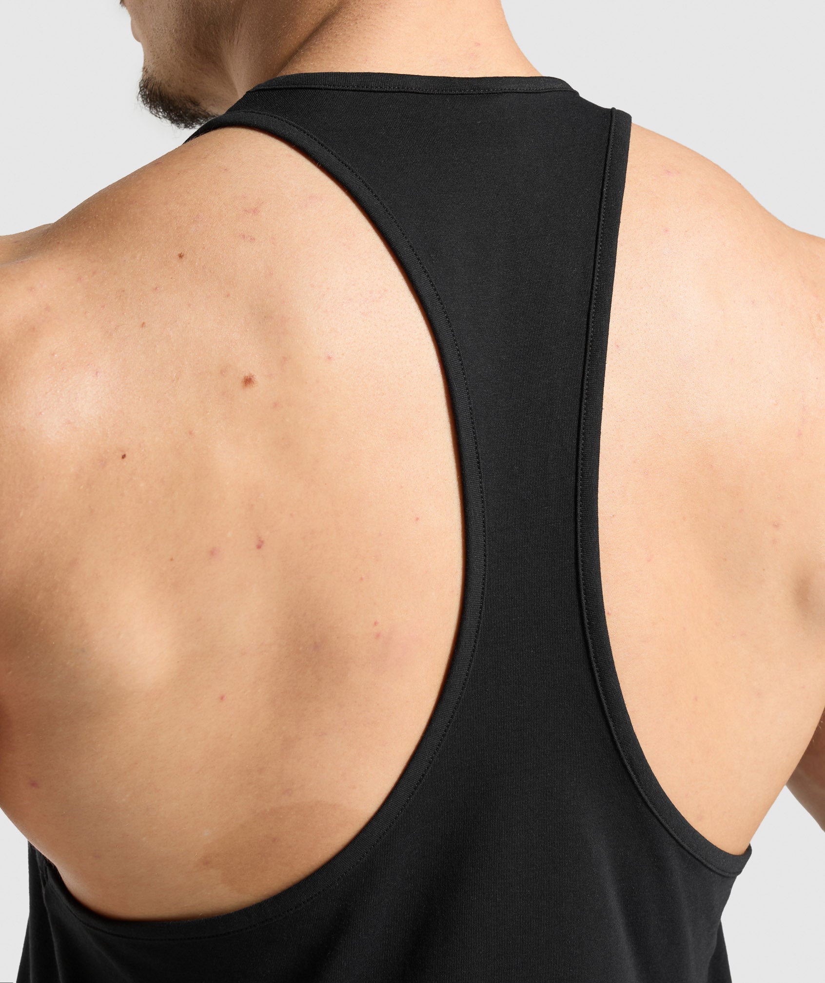 Gymshark Critical Stringer Black