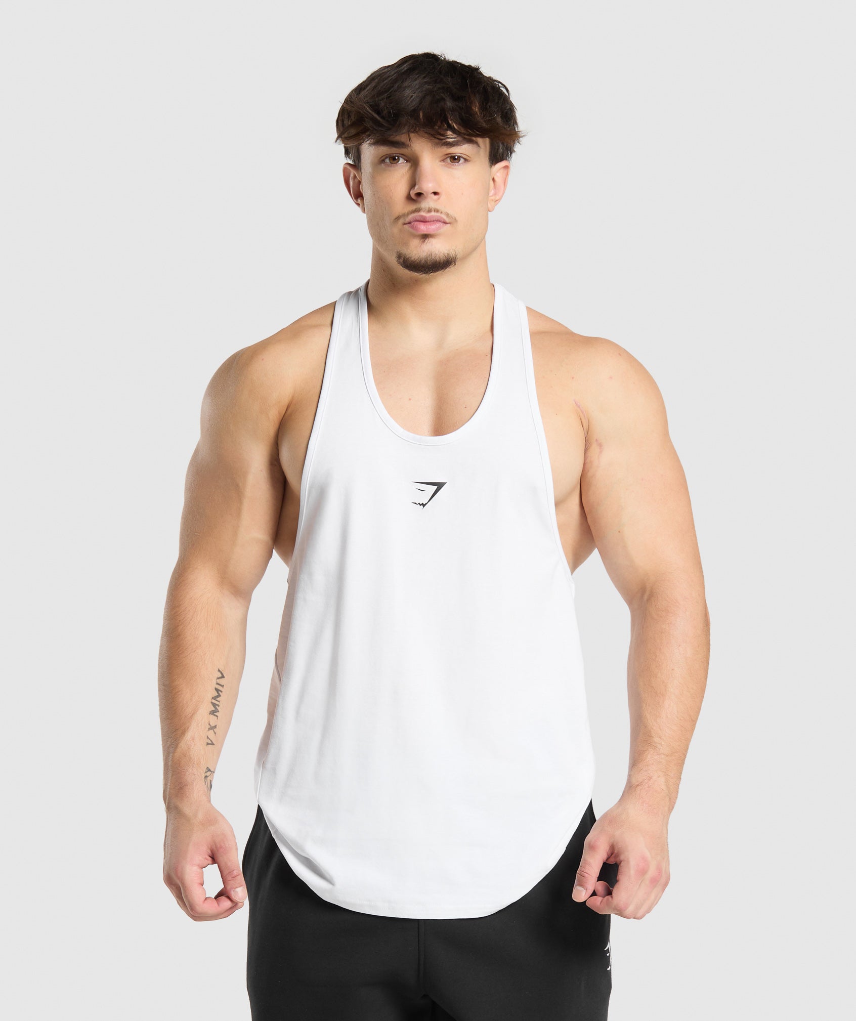 Gymshark Critical Stringer White