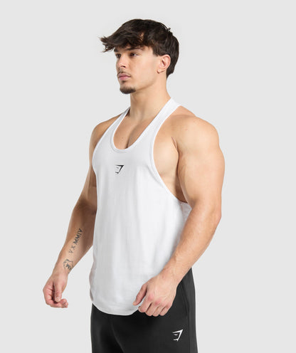 Gymshark Critical Stringer White