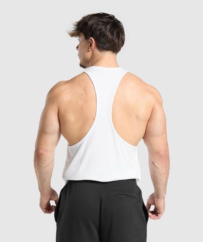 Gymshark Critical Stringer White