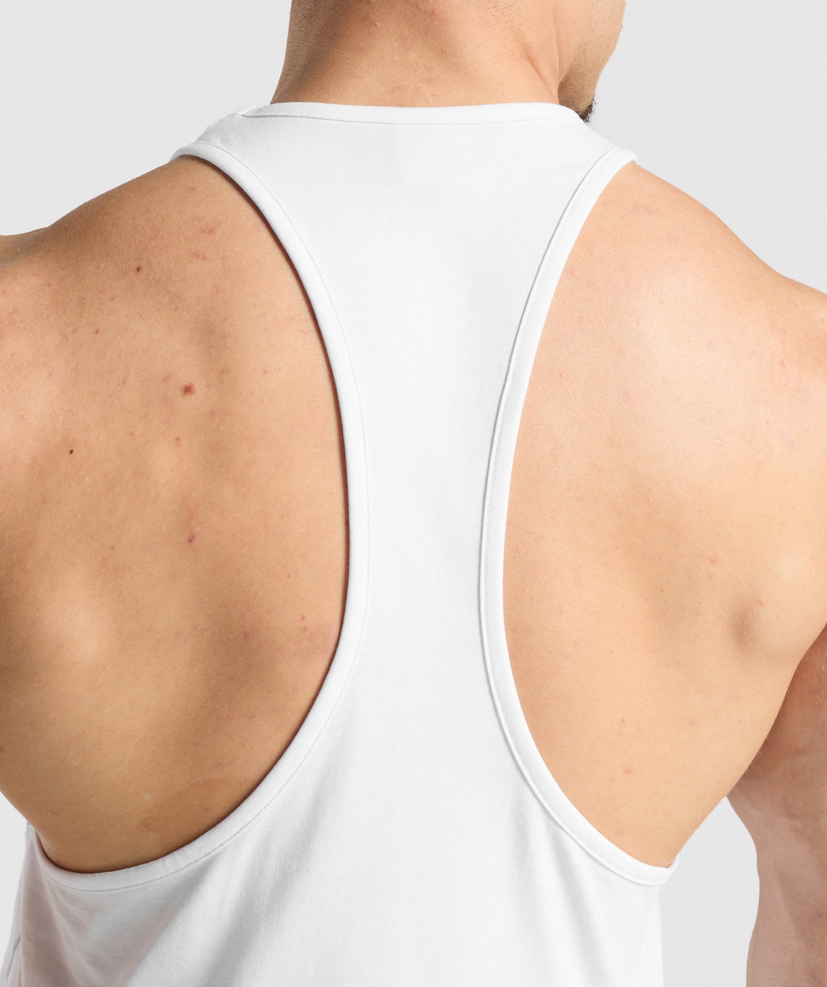 Gymshark Critical Stringer White