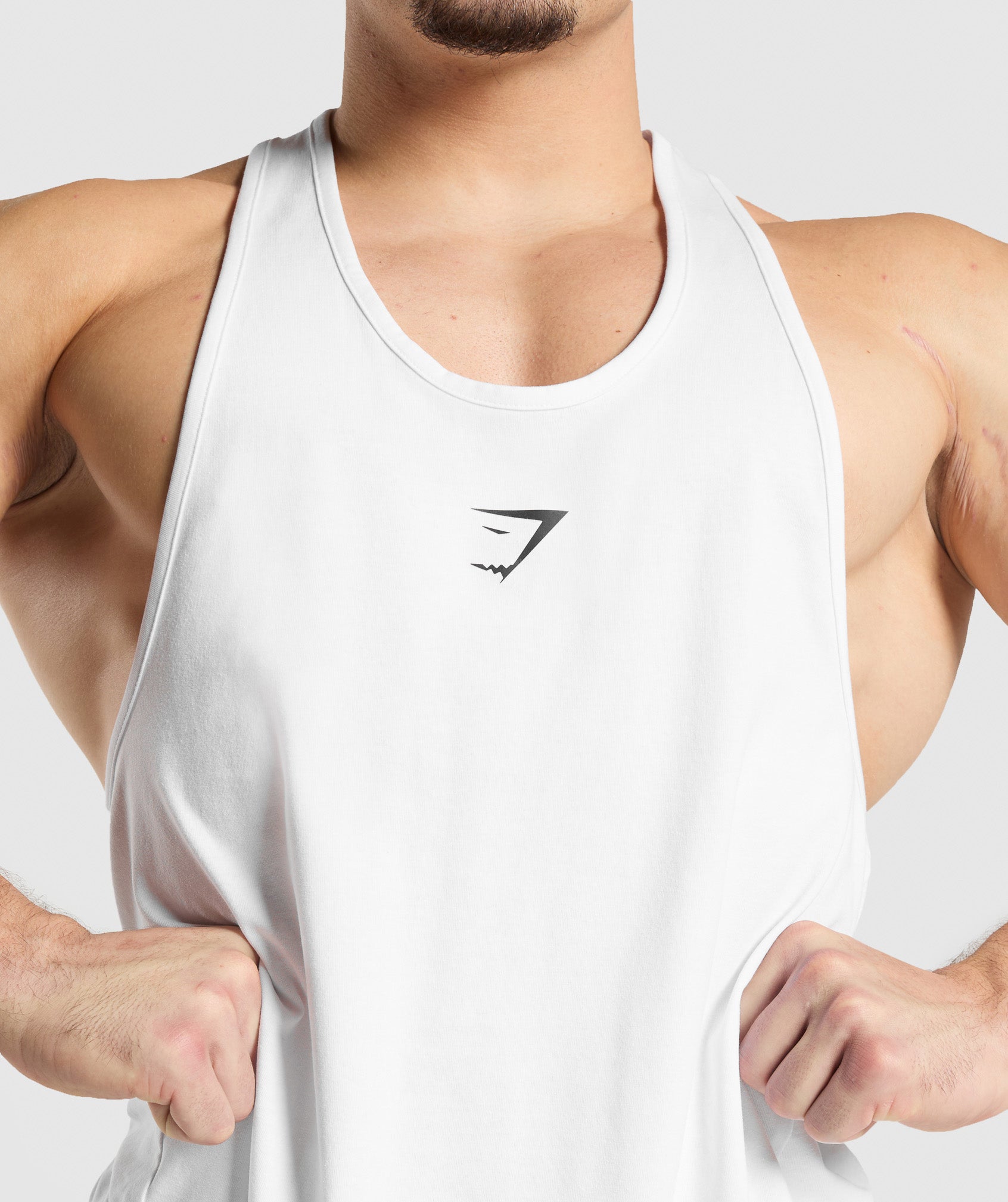 Gymshark Critical Stringer White