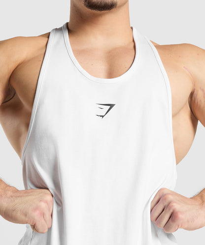 Gymshark Critical Stringer White