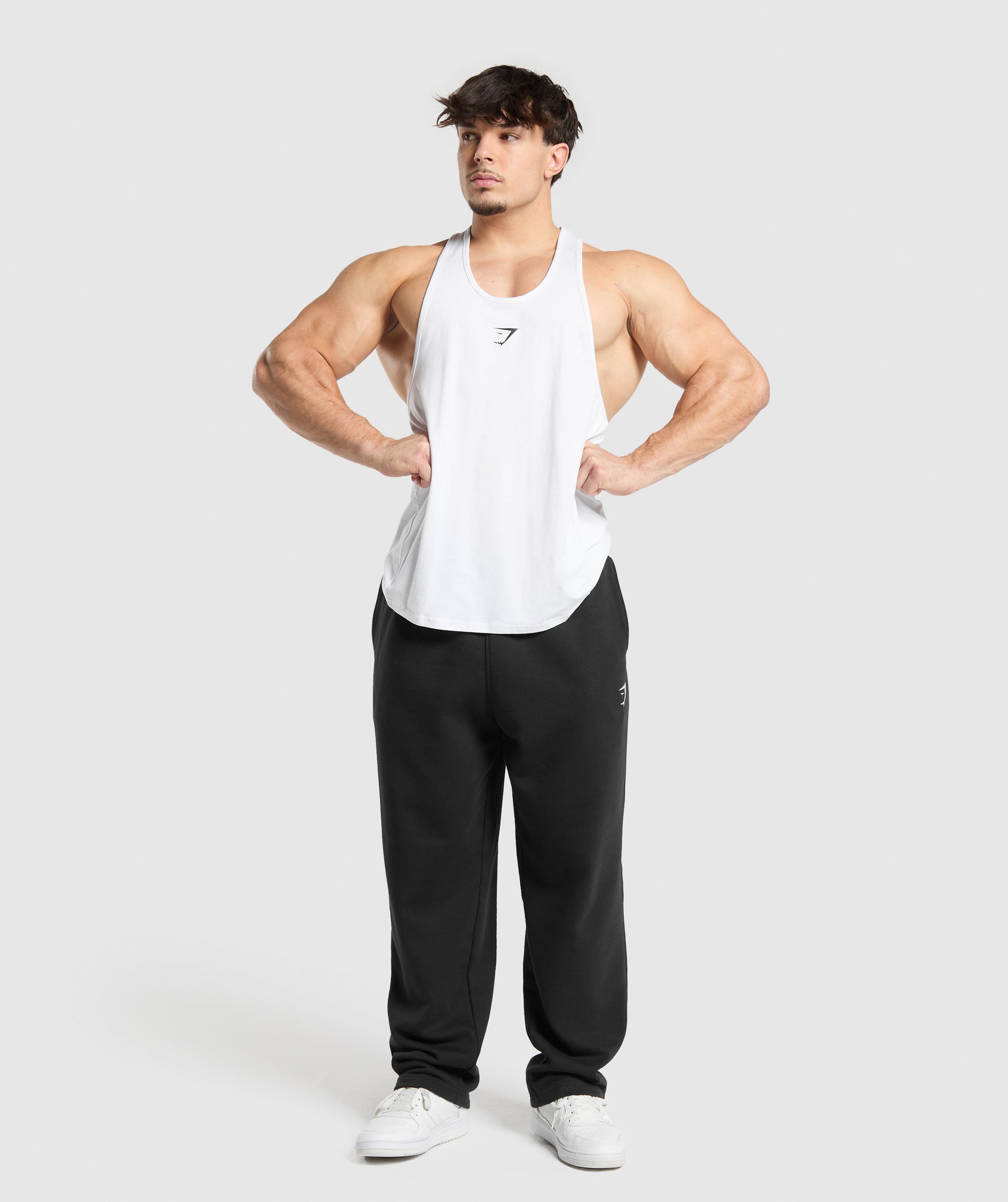 Gymshark Critical Stringer White
