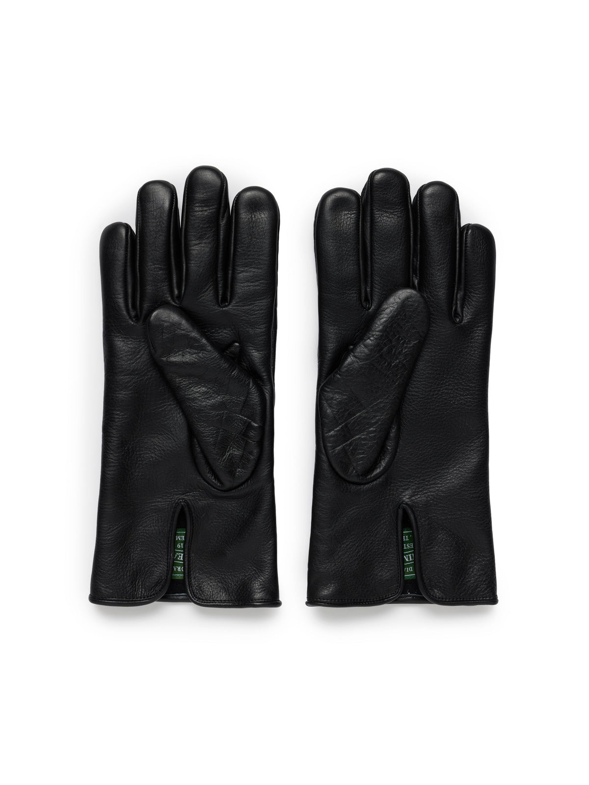 Denim Tears André Leon Talley Croc Embossed Leather Gloves