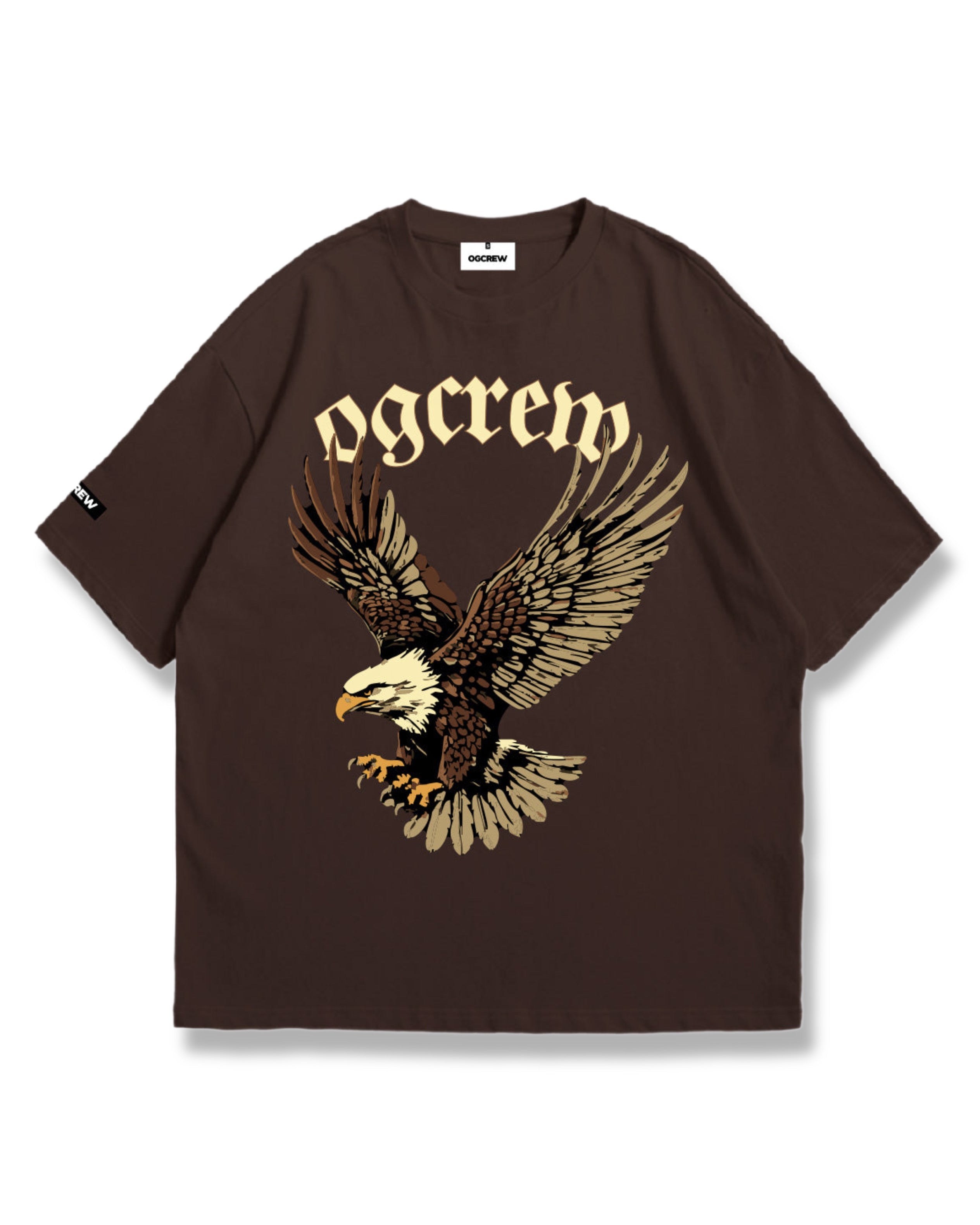 MOCHA BROWN EAGLE T-SHIRT