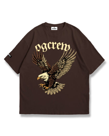 MOCHA BROWN EAGLE T-SHIRT