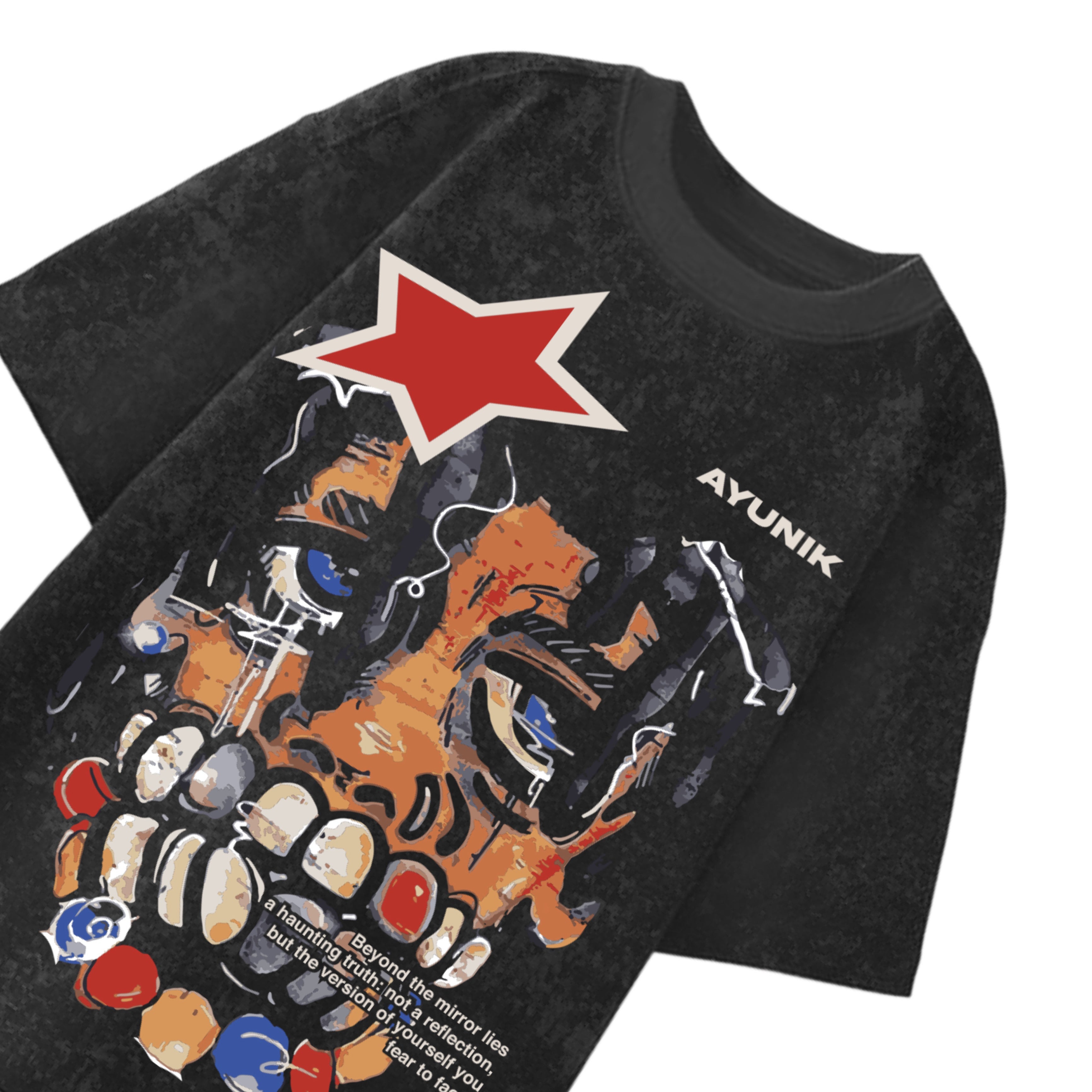 Beyond the mirror Tee (Stone washed)