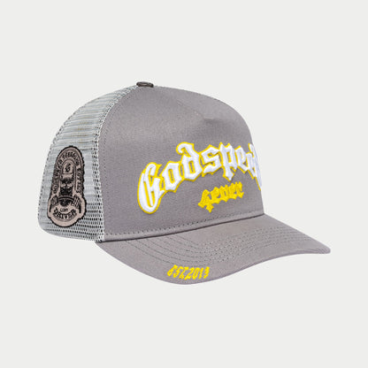 Godspeed Gs Forever Trucker Hat (Grey / Yellow)