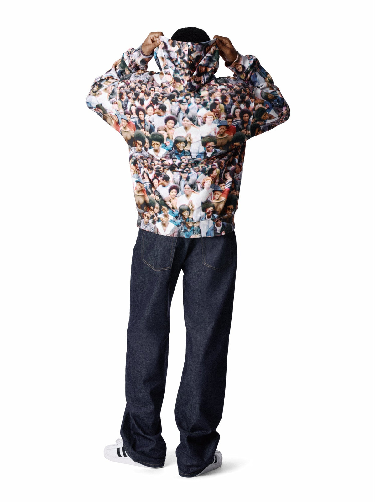 Denim Tears Harlem Festival ADG Stamp Hoodie