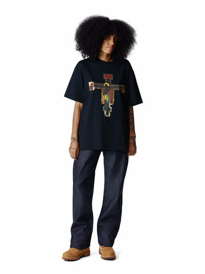 Denim Tears Crucifixion Tee Black