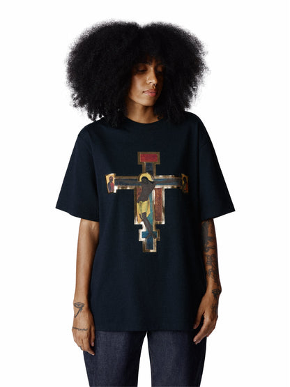 Denim Tears Crucifixion Tee Black