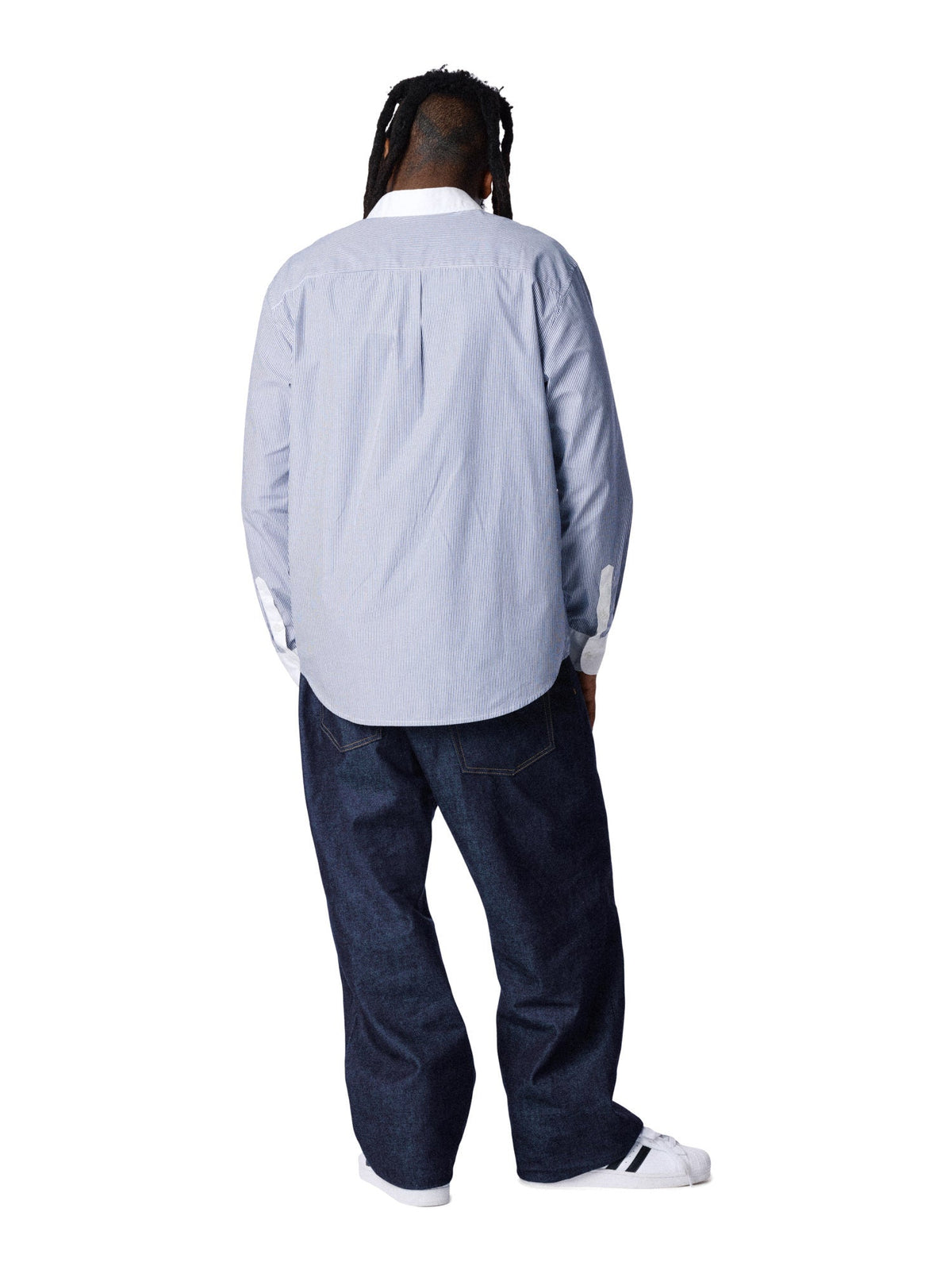 Denim Tears André Leon Talley Two-Tone Button-Up Shirt