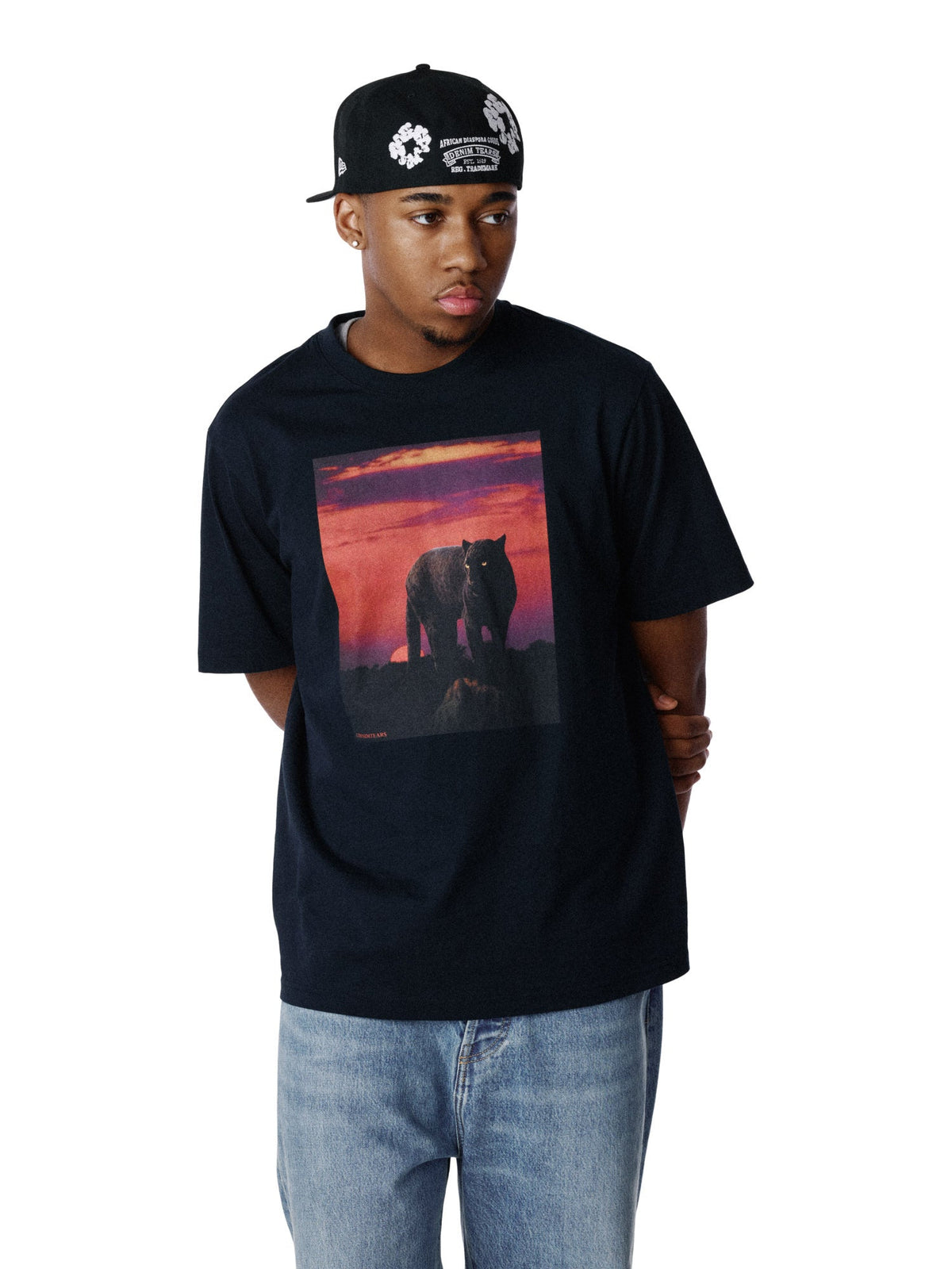 Denim Tears Natural Habitat Tee Black