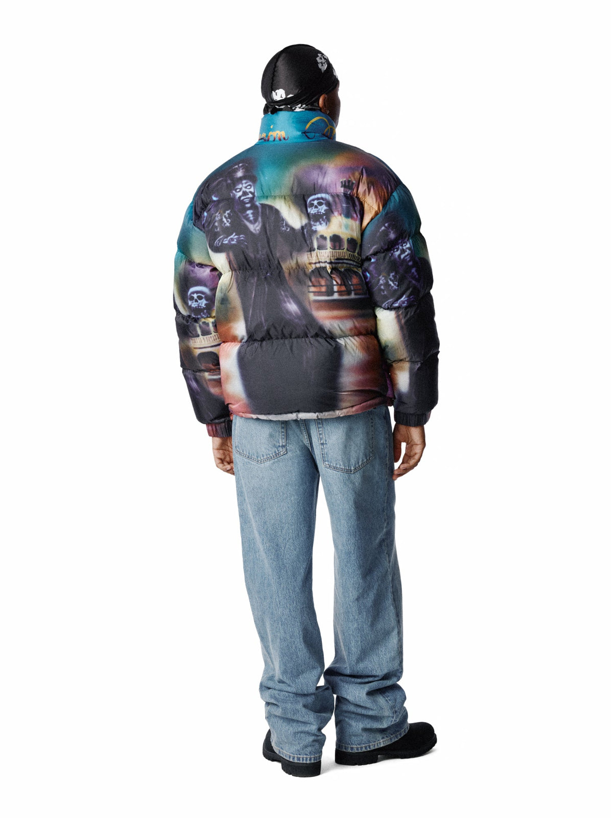 Denim Tears Spacebrat Baron Samedi Puffer Jacket