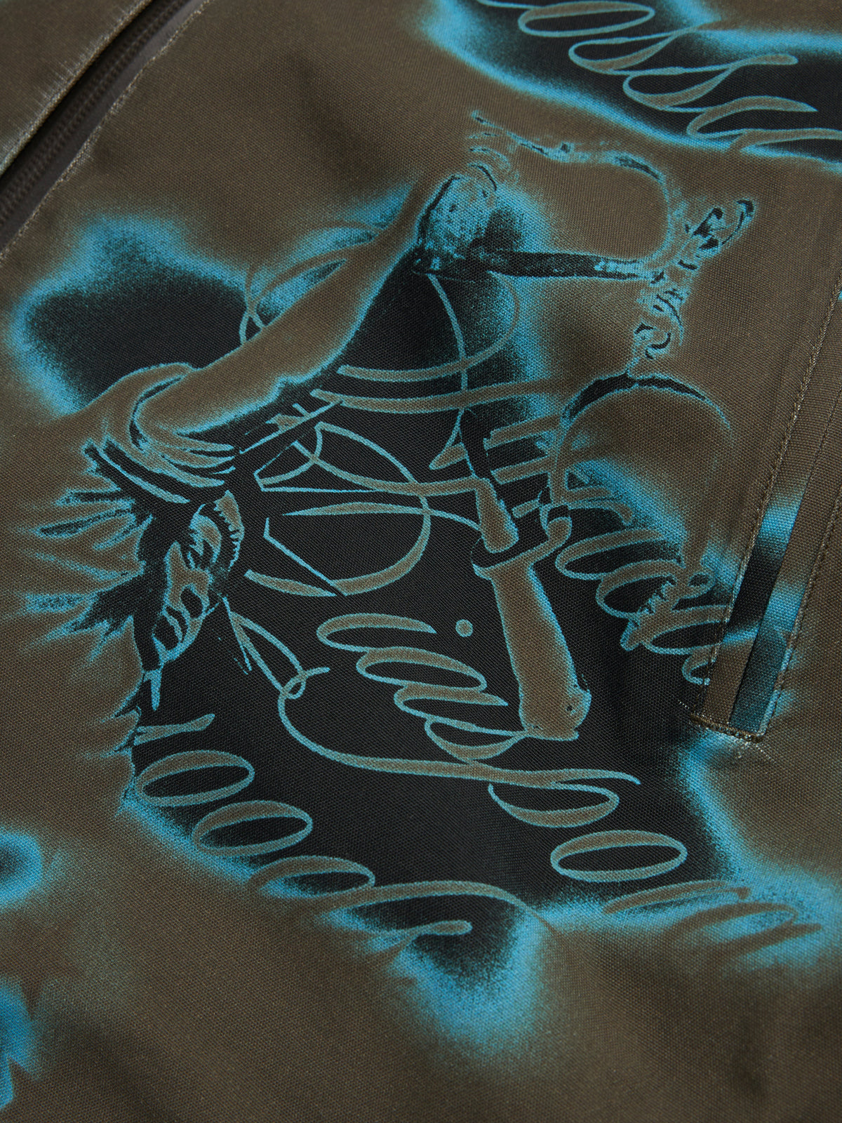 Denim Tears Cloud Camo Taped Seam Shell Jacket