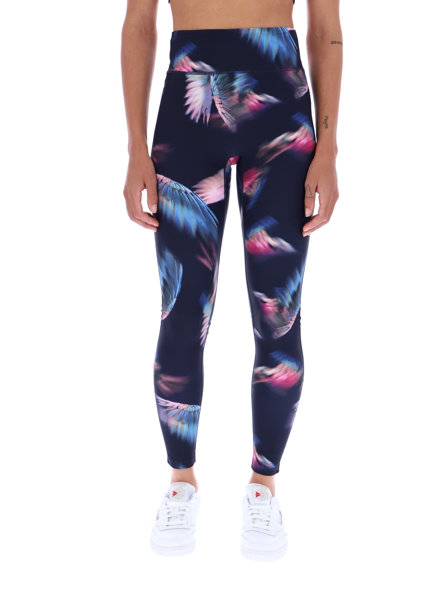 Ted Baker Dolly Feather Print Quick Dry Running Leggings Women's