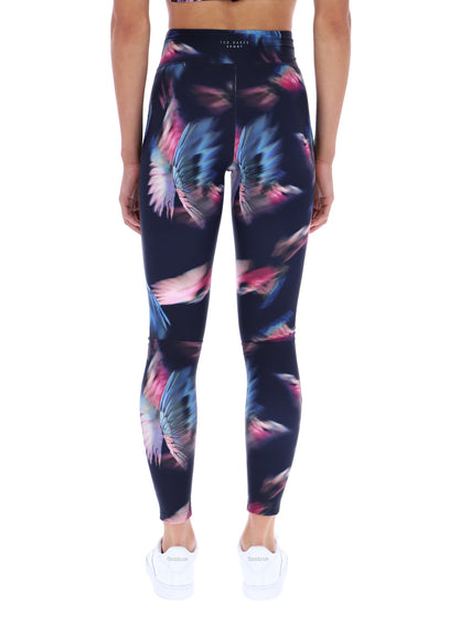 Ted Baker Dolly Feather Print Quick Dry Running Leggings Women's