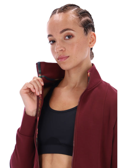 Ted Baker Donna Peplum Shape Zipup Active Jacket Women's
