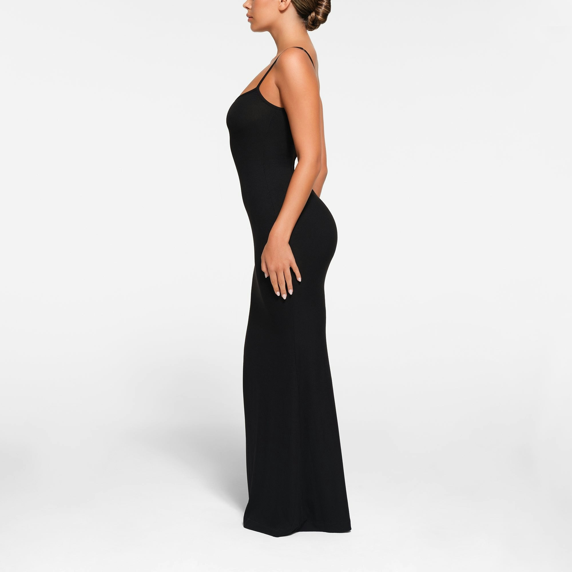 SOFT LOUNGE PETITE LONG SLIP DRESS