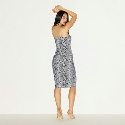 CLING MATTE MIDI DRESS