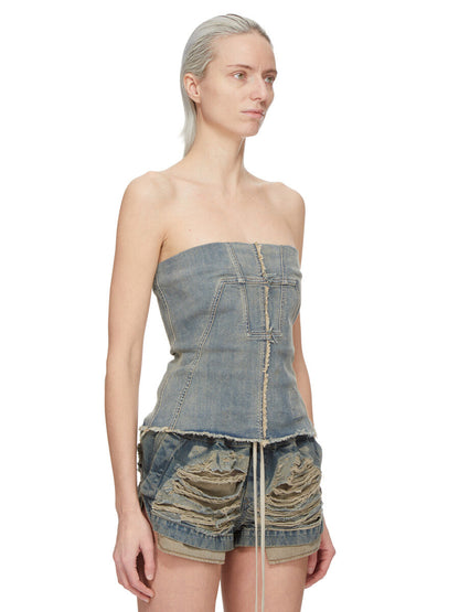 Rick Owens Splintered Bustier Top