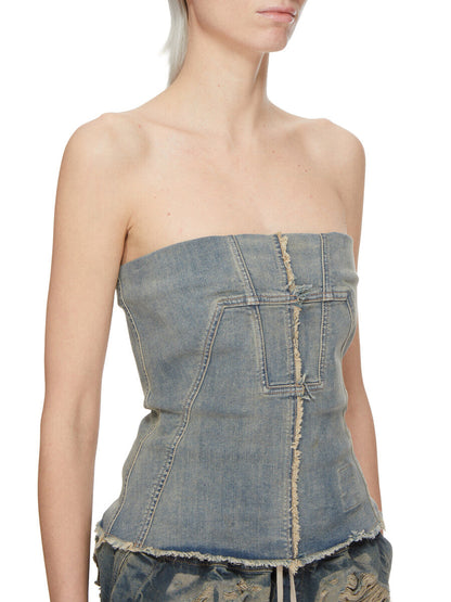 Rick Owens Splintered Bustier Top